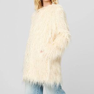 BLANKNYC faux fur coat